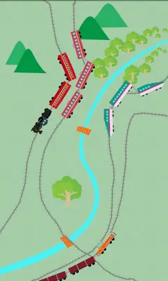 Lets play with the trains! (for Young kids) android App screenshot 1